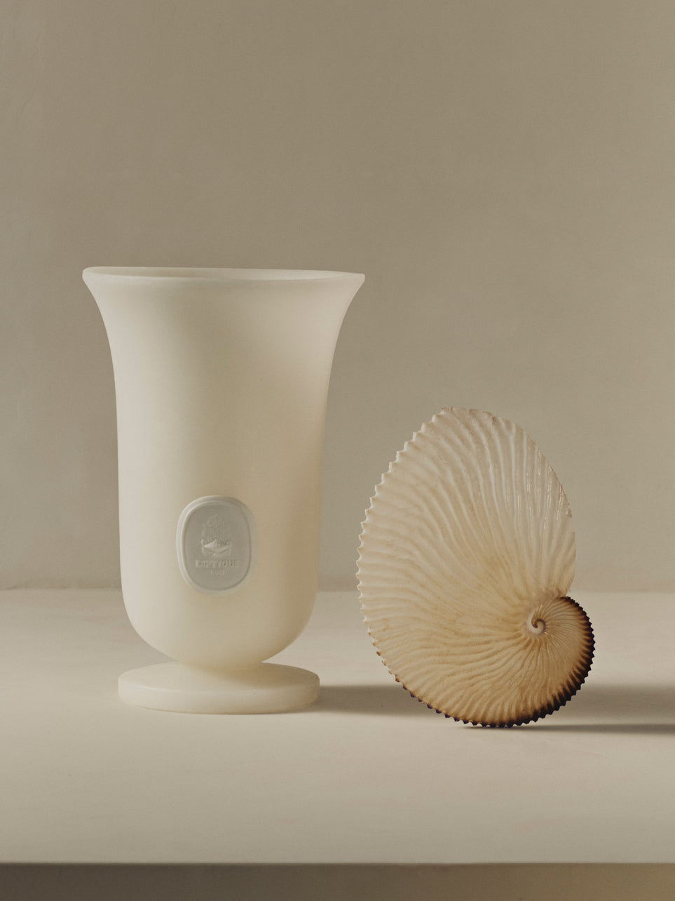 Vase Medicis in Weiß - Großes Modell