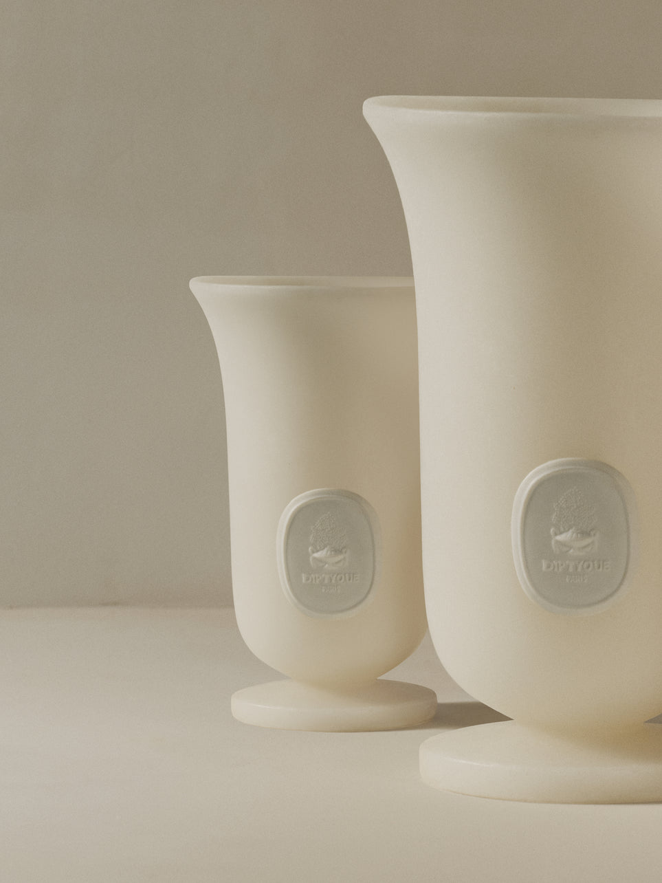 Vase Medicis in Weiß - Kleines Modell
