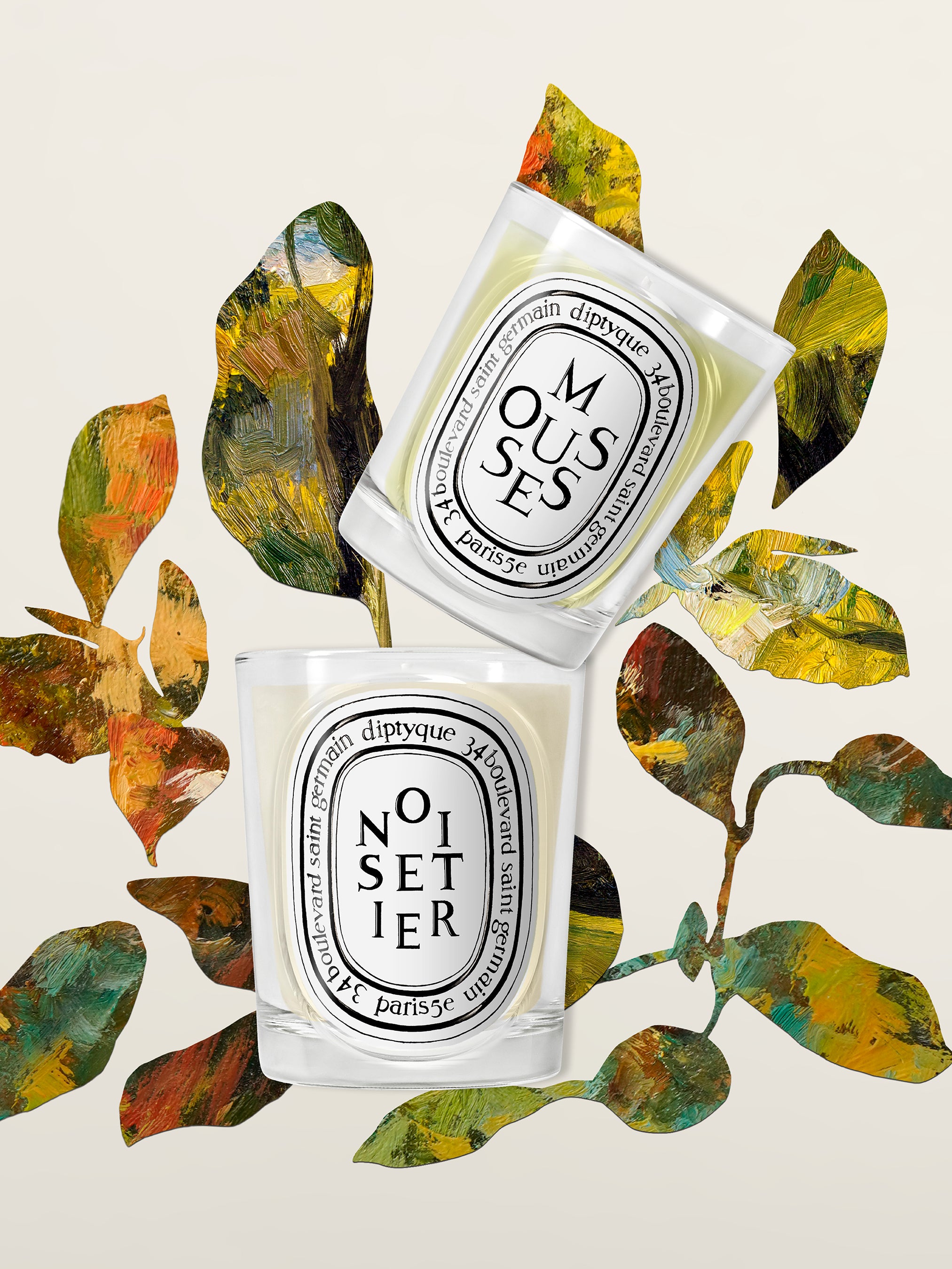 diptyque Mousse & Noisetier キャンドル 190g