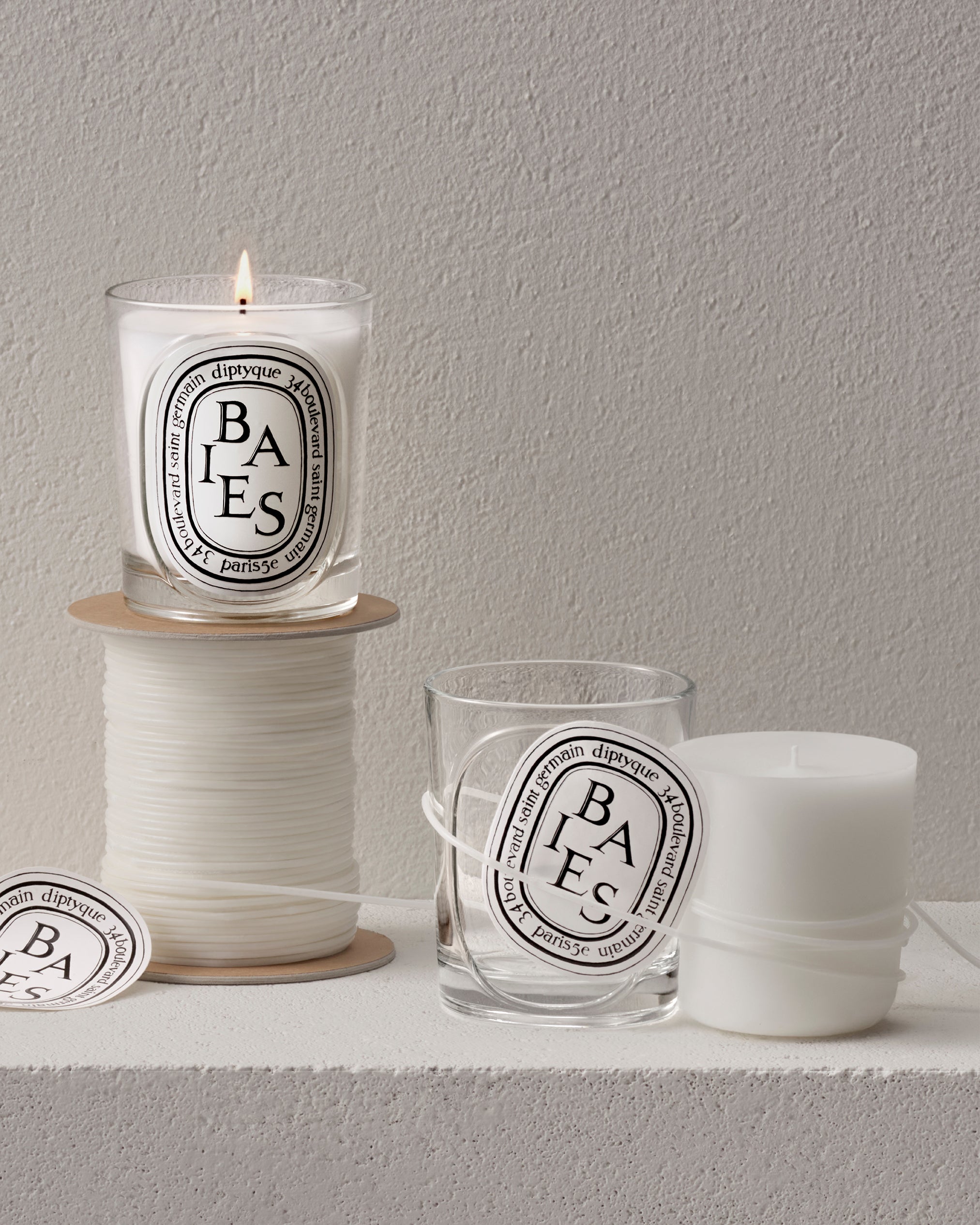 Set of 5 miniature candles - Pre-composed – Diptyque