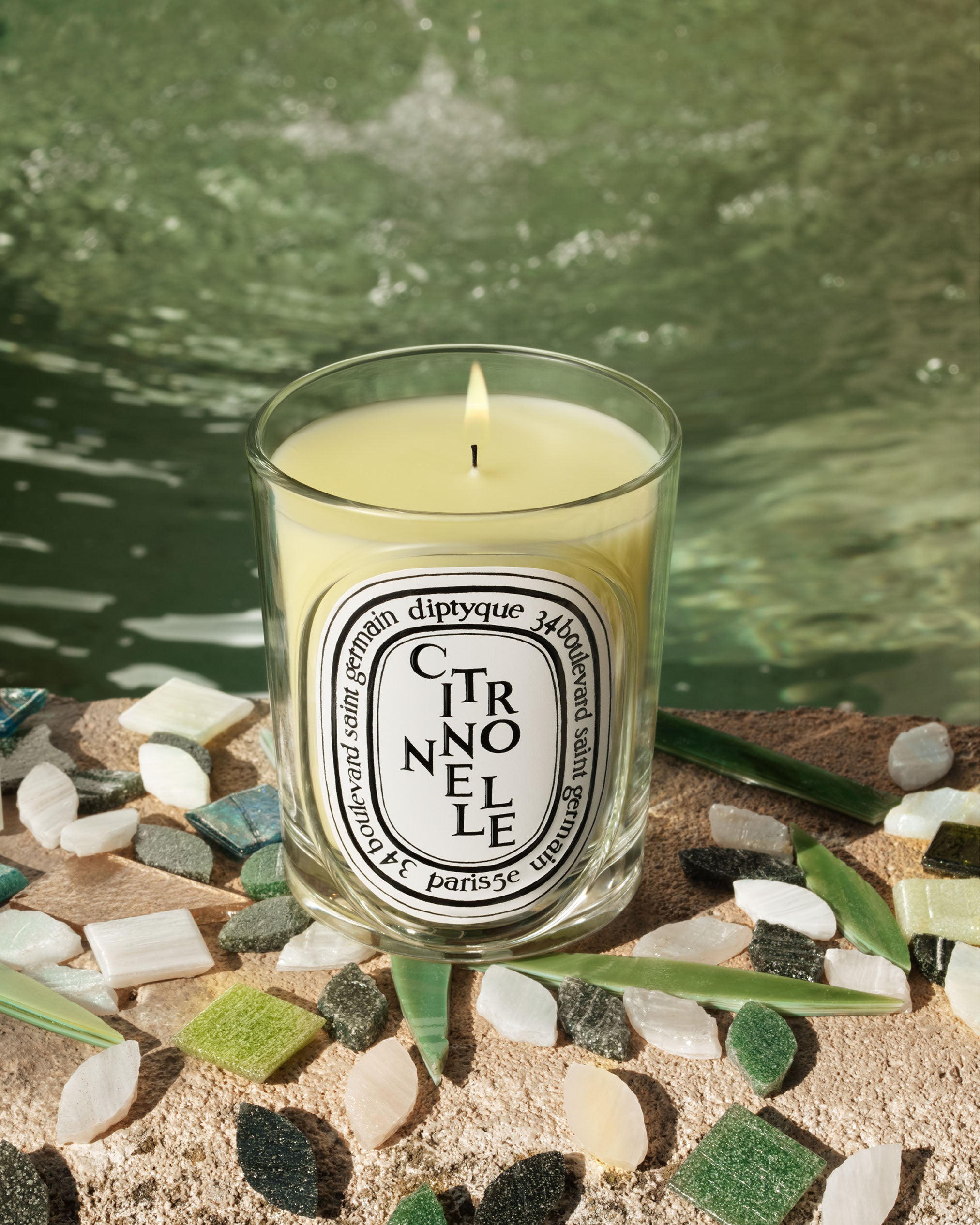 Water Garden Pyramid Candle Holder - For classic candles – Diptyque