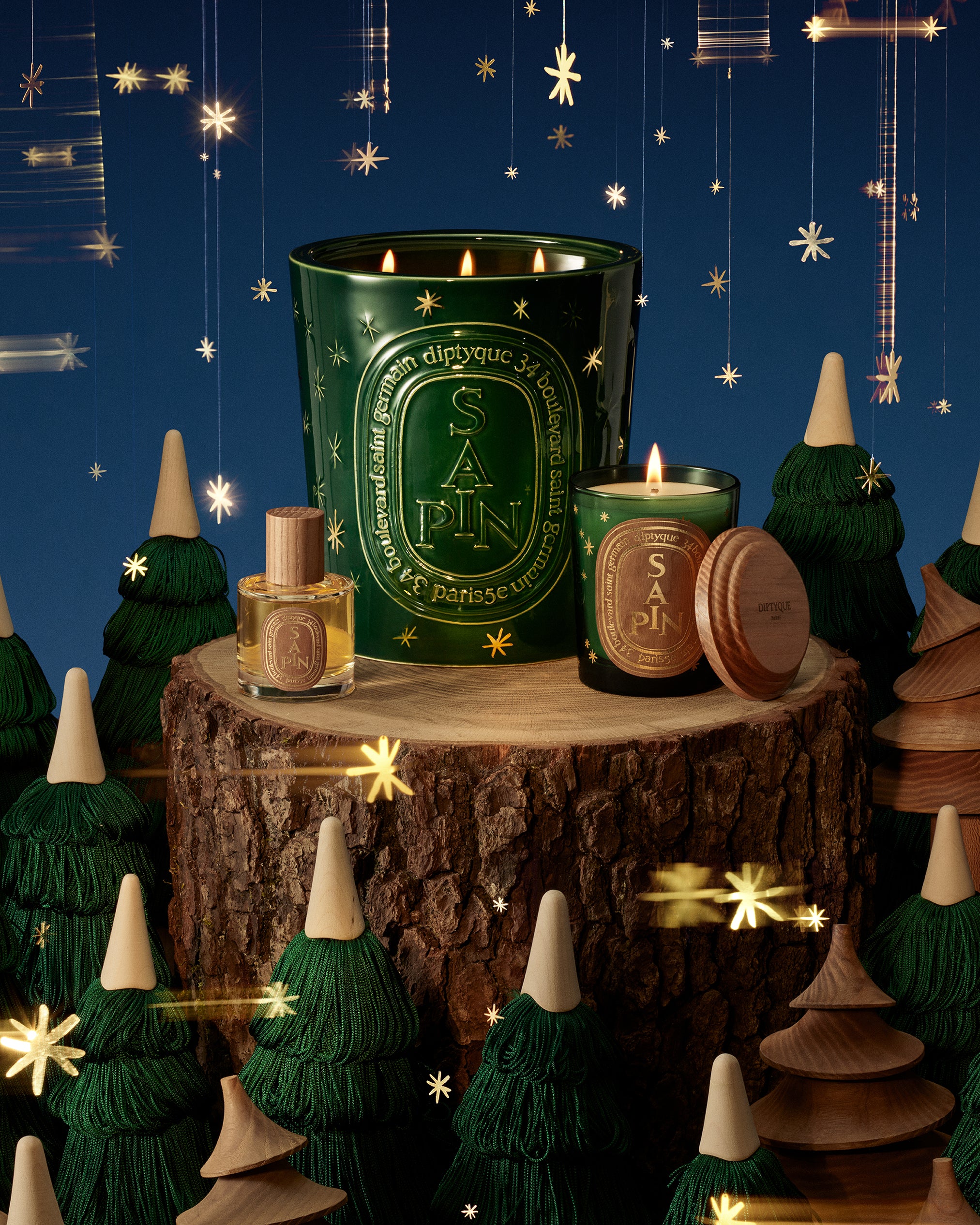 Sapin (Pine Tree) - Perfumed Wooden Spinner – Diptyque