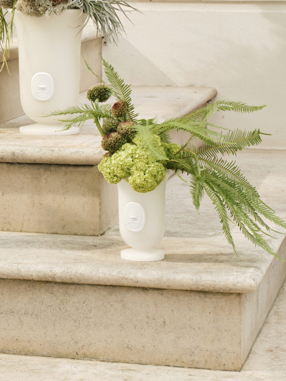 Vase Medicis in Weiß - Kleines Modell