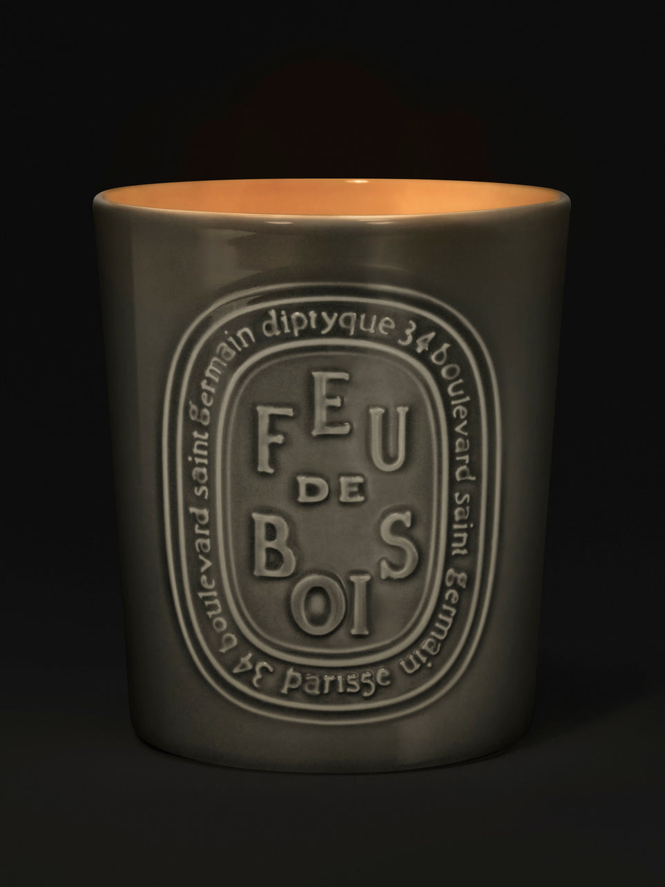 Feu de Bois (Lumbre de Leña) - Vela modelo grande