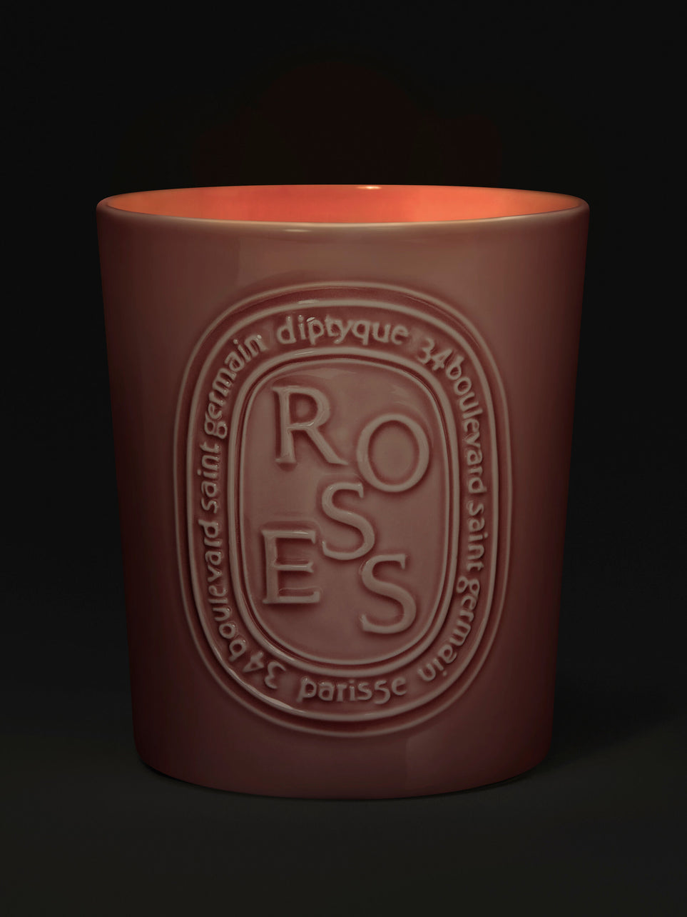 Roses (Rosas) - Vela modelo grande