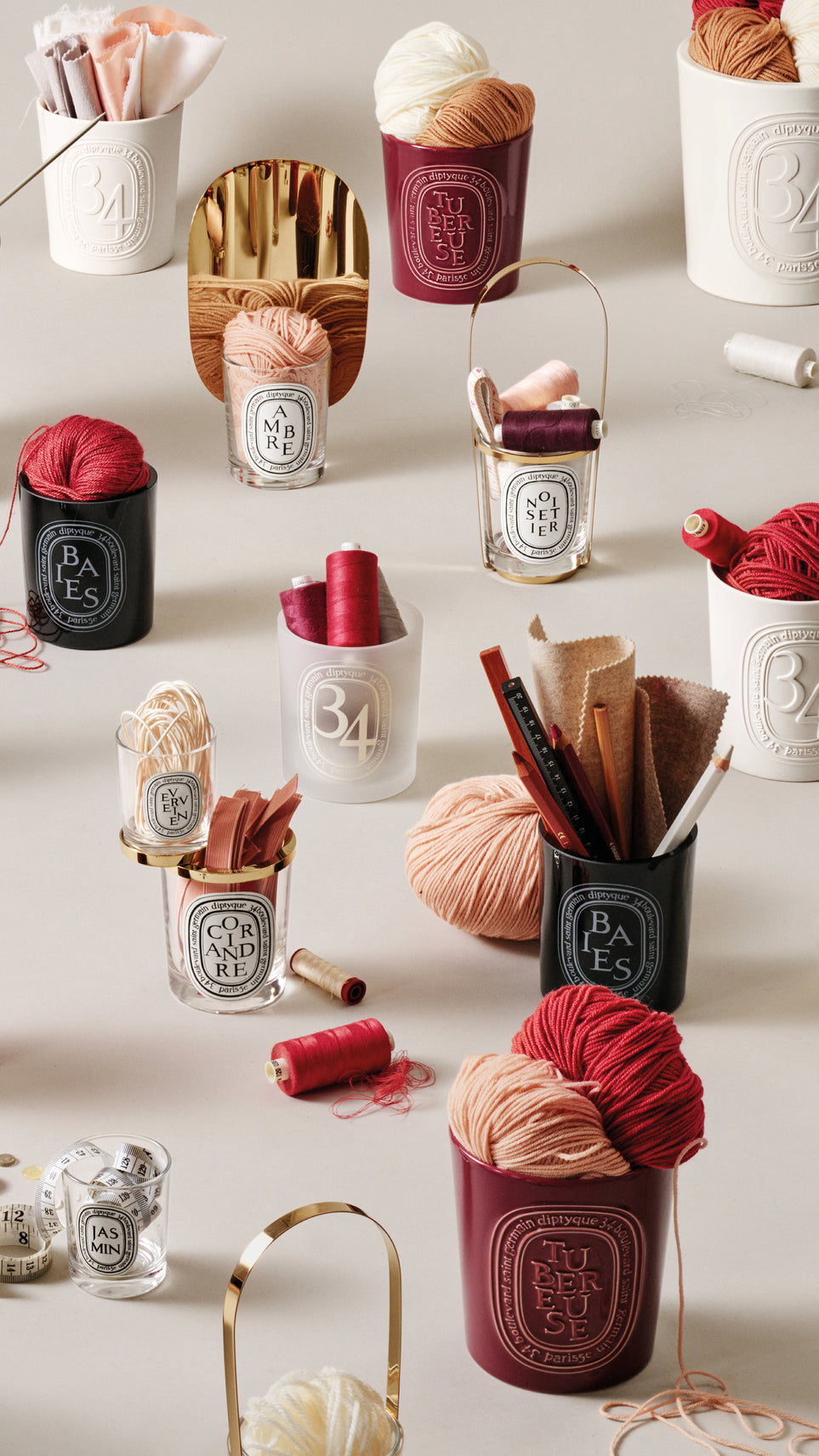 The Inseparables - Second-life Accessory for empty candle jar