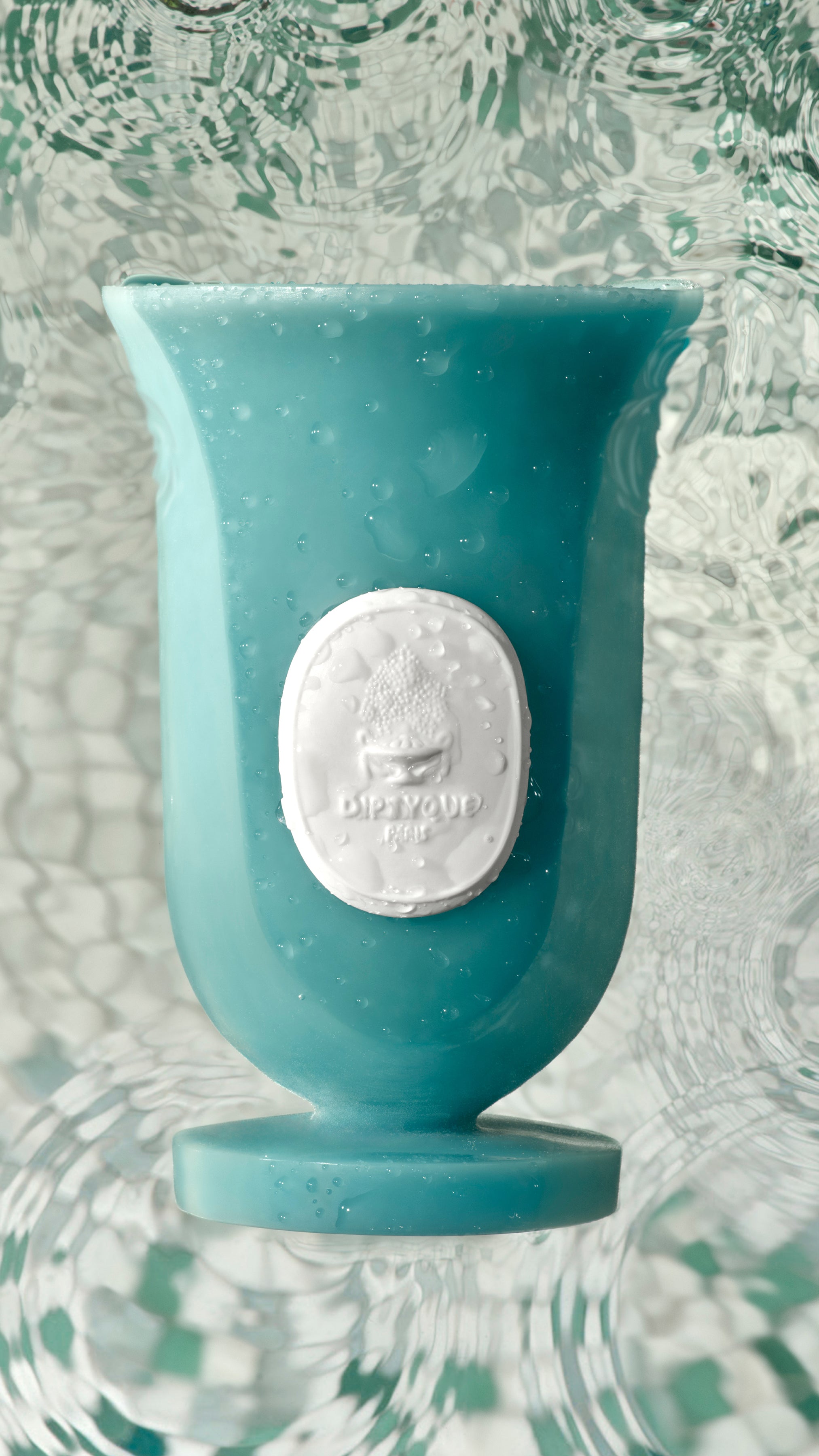 化粧小物( #Diptyque #Laboratorio #TAMBURINS) Water Garden Blue Medicis Vase - Small – Diptyque
