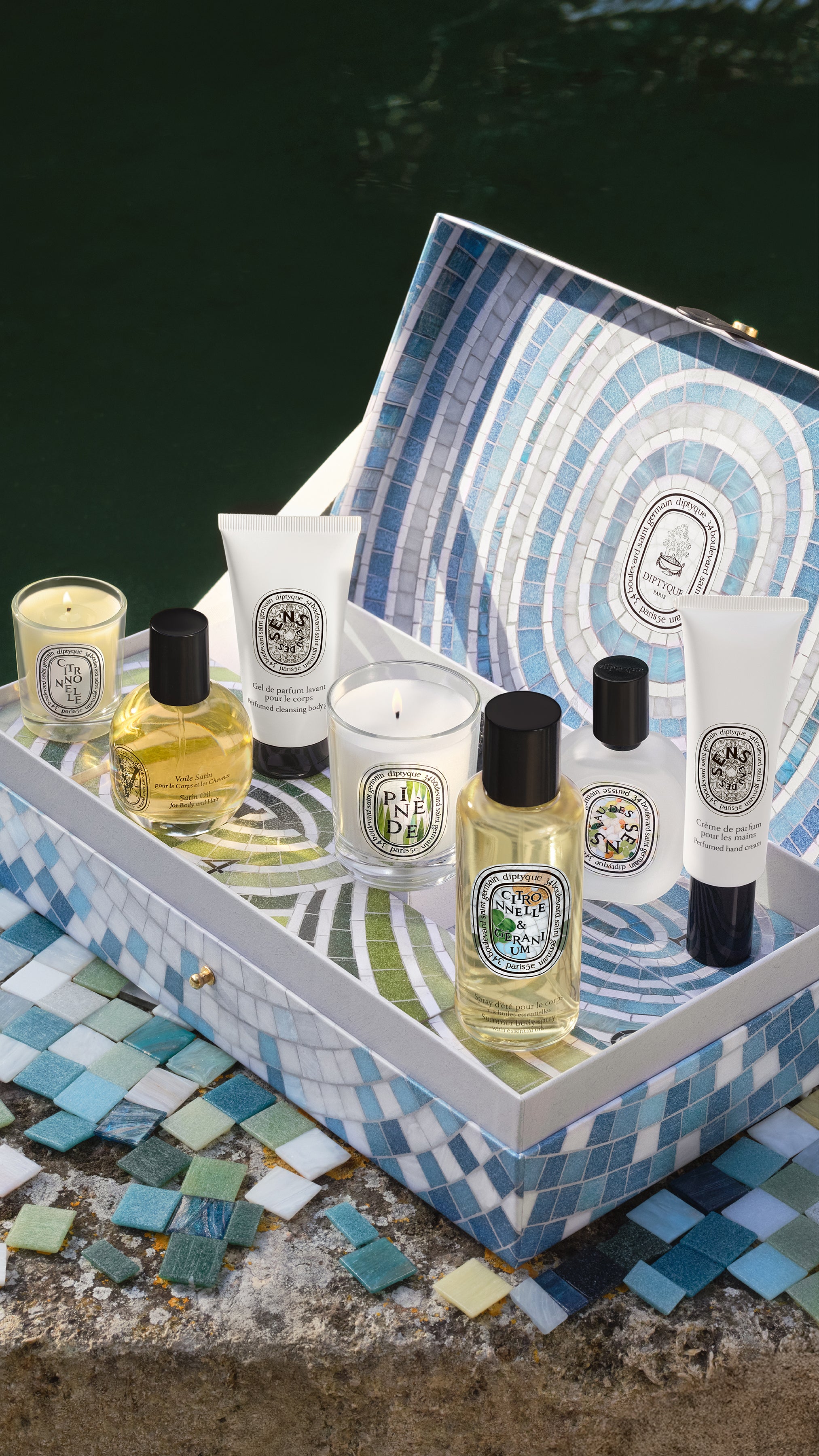 【C-270】ディプティック 限定版サマーエッセンシャルズ フレグランス10種 Summer essentials - 10 scented staples – Diptyque