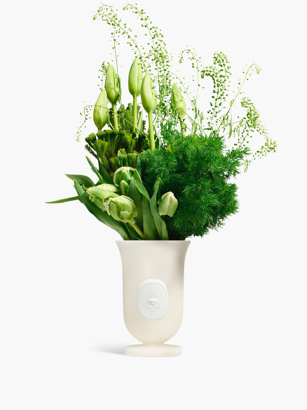 Vase Médicis blanc - Petit modèle