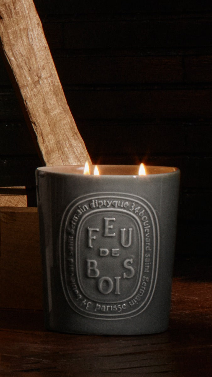 Feu de Bois - Bougie grand modèle