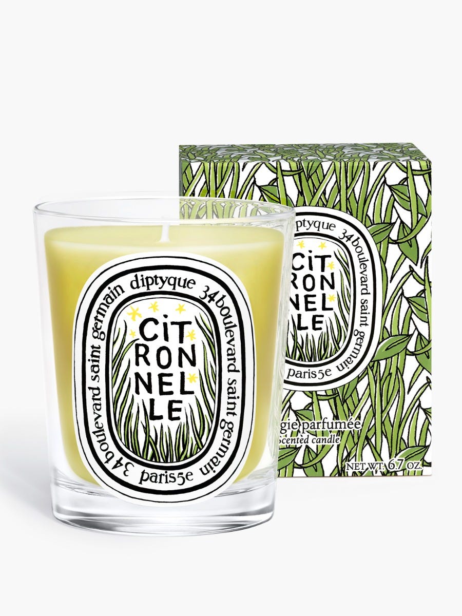 Citronnelle (Citronella) - Candela classica