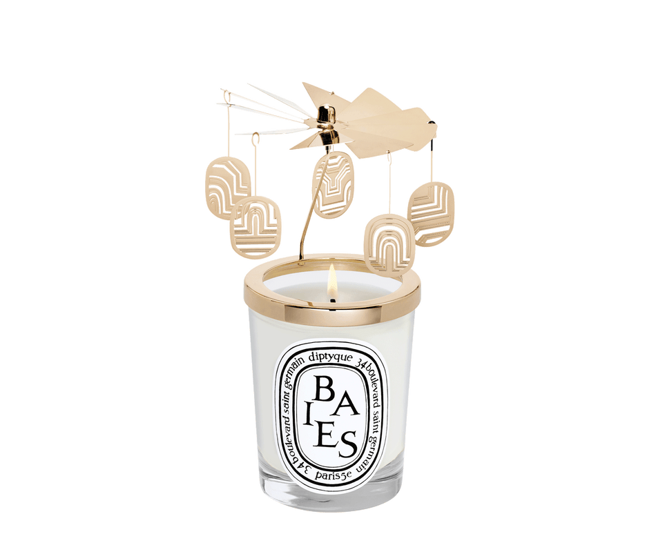 Festliches Karussell - Klassische Kerze Baies (Beeren) Geschenkset
