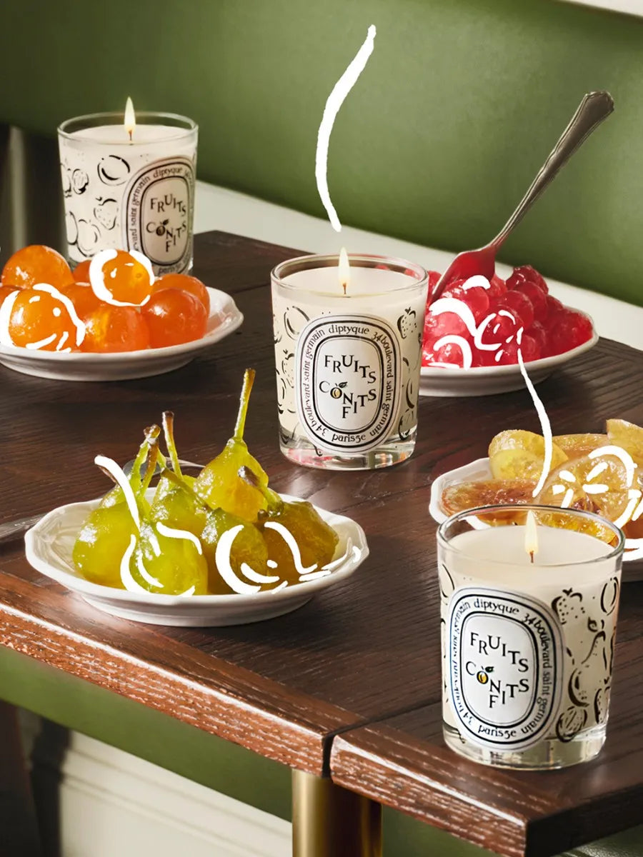 Fruits Confits (Kandierte Früchte) - Klassische Kerze