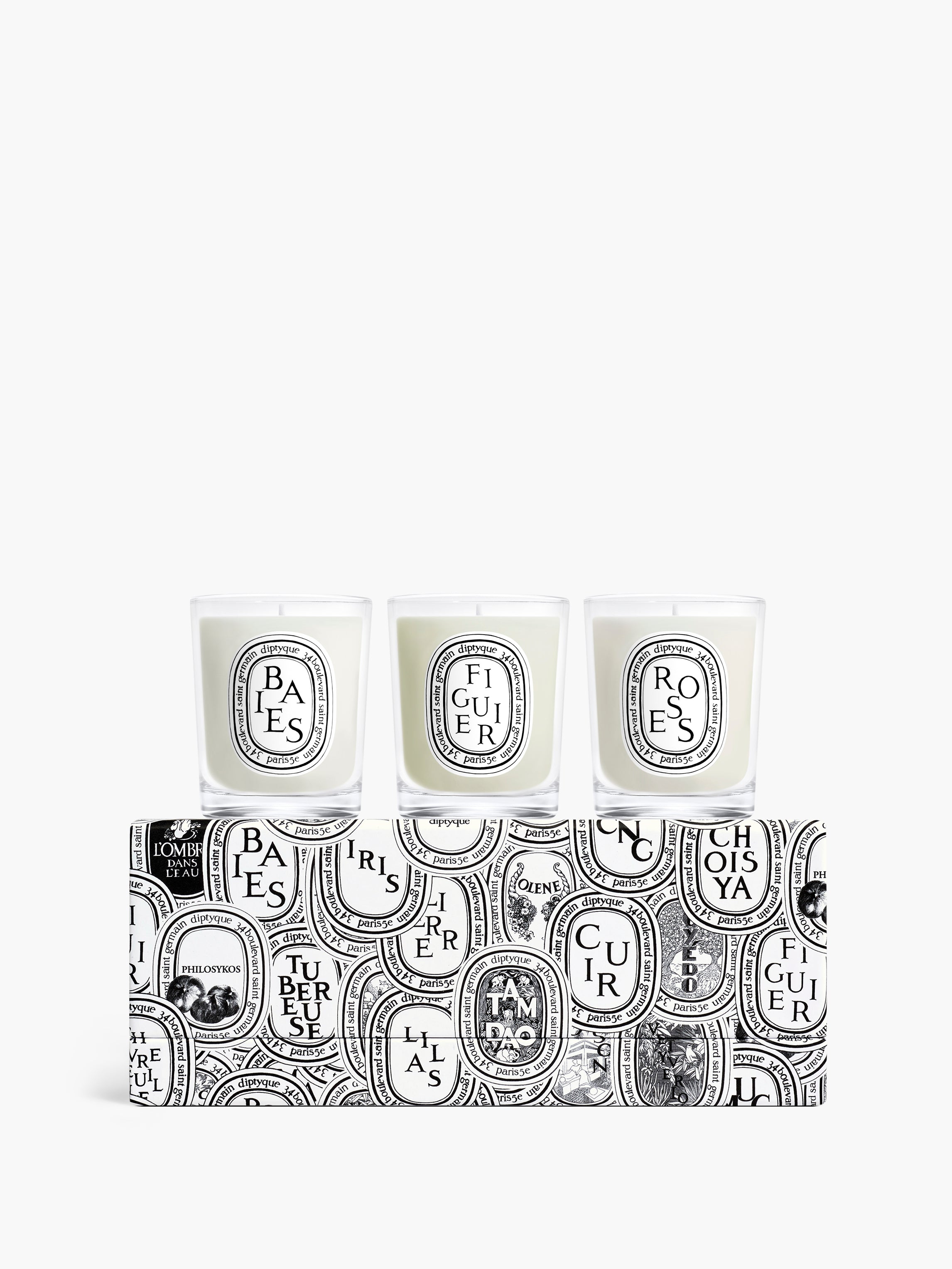 Diptyque ミニキャンドルセット 70g×3 Set of 3 small candles - Pre-composed – Diptyque