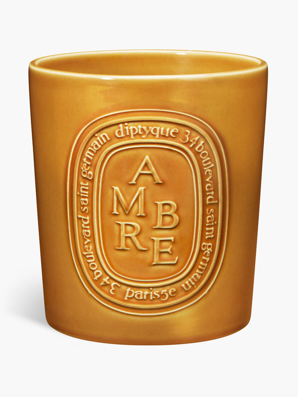 Ambre (Amber) - Sehr große Kerze