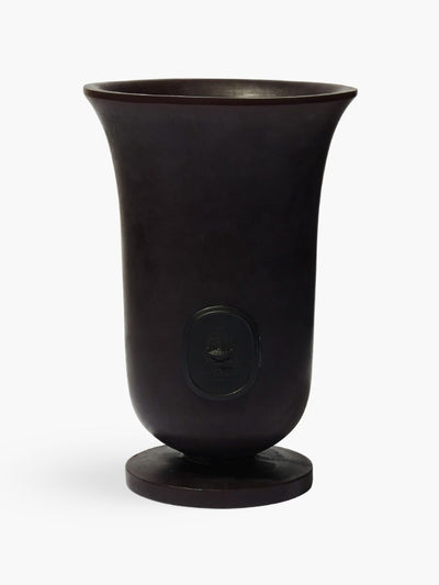 Vase Médicis noir - Grand modèle
