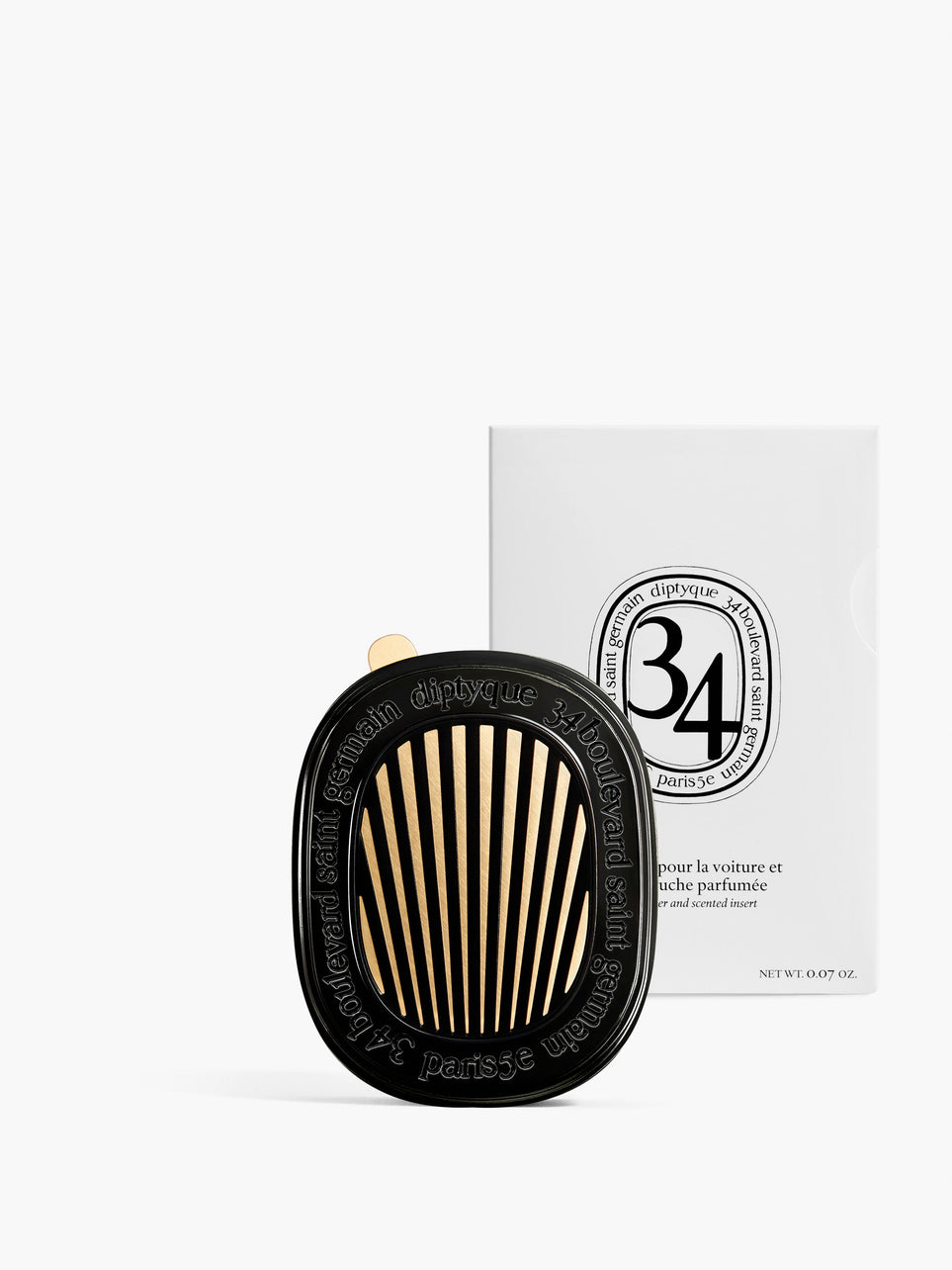 34 boulevard Saint Germain - Diffusore per auto e cartuccia
