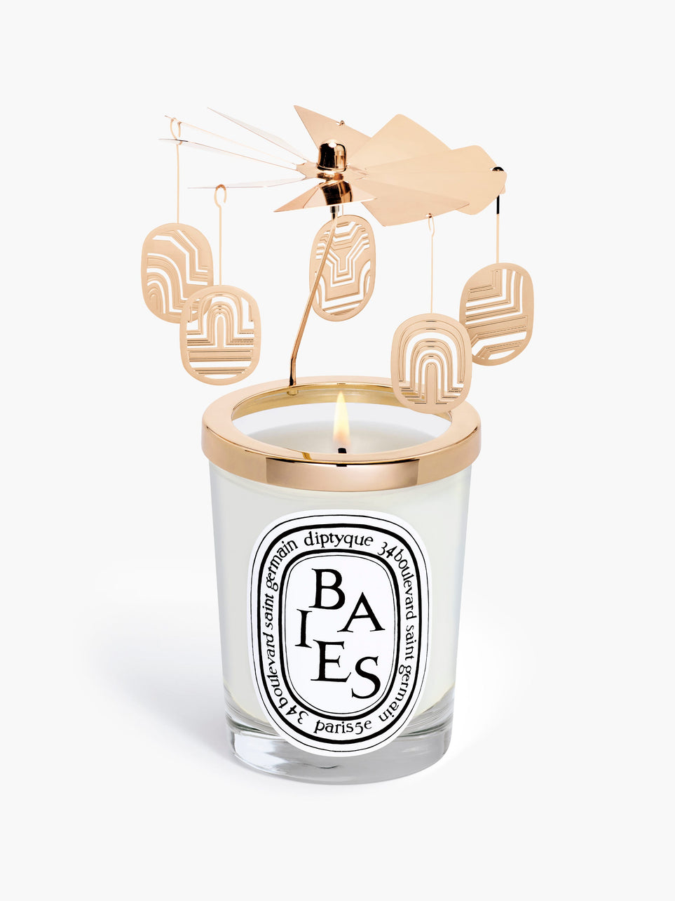 Festliches Karussell - Klassische Kerze Baies (Beeren) Geschenkset