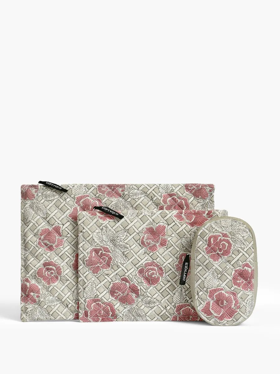Étui Eau Rose - Pour parfum ou accessoires