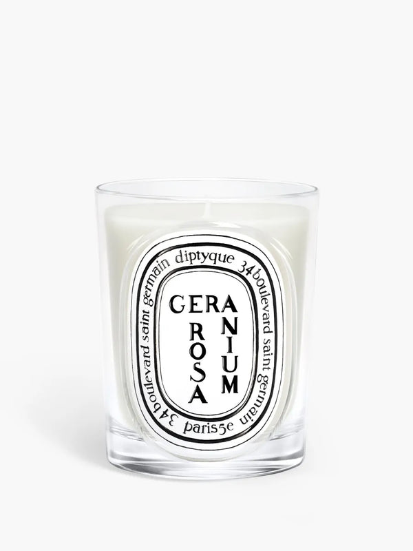 Géranium Rosa (Geranio rosato) - Candela classica