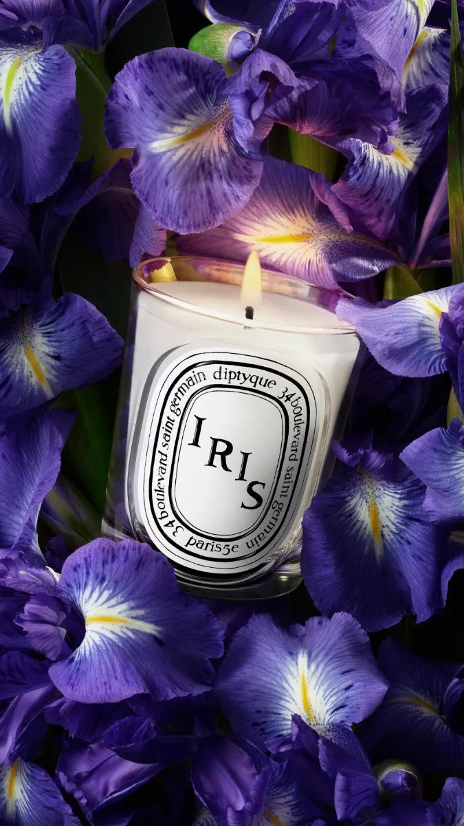 Iris - Klassische Kerze
