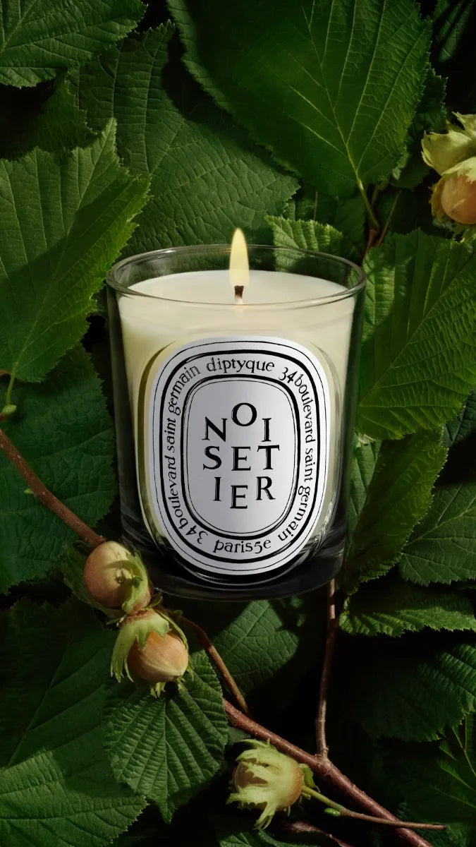 diptyque Mousse & Noisetier キャンドル 190g Noisetier (Hazel Tree) - Classic Candle – Diptyque