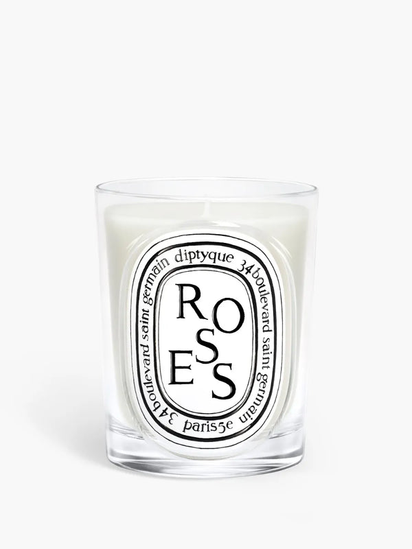 Roses - Bougie modèle classique