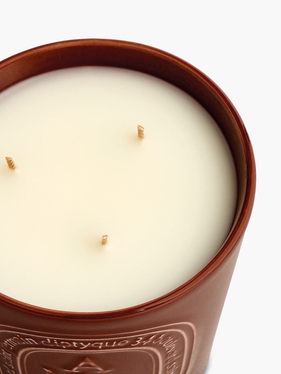 Ambre (Amber) - Große Kerze