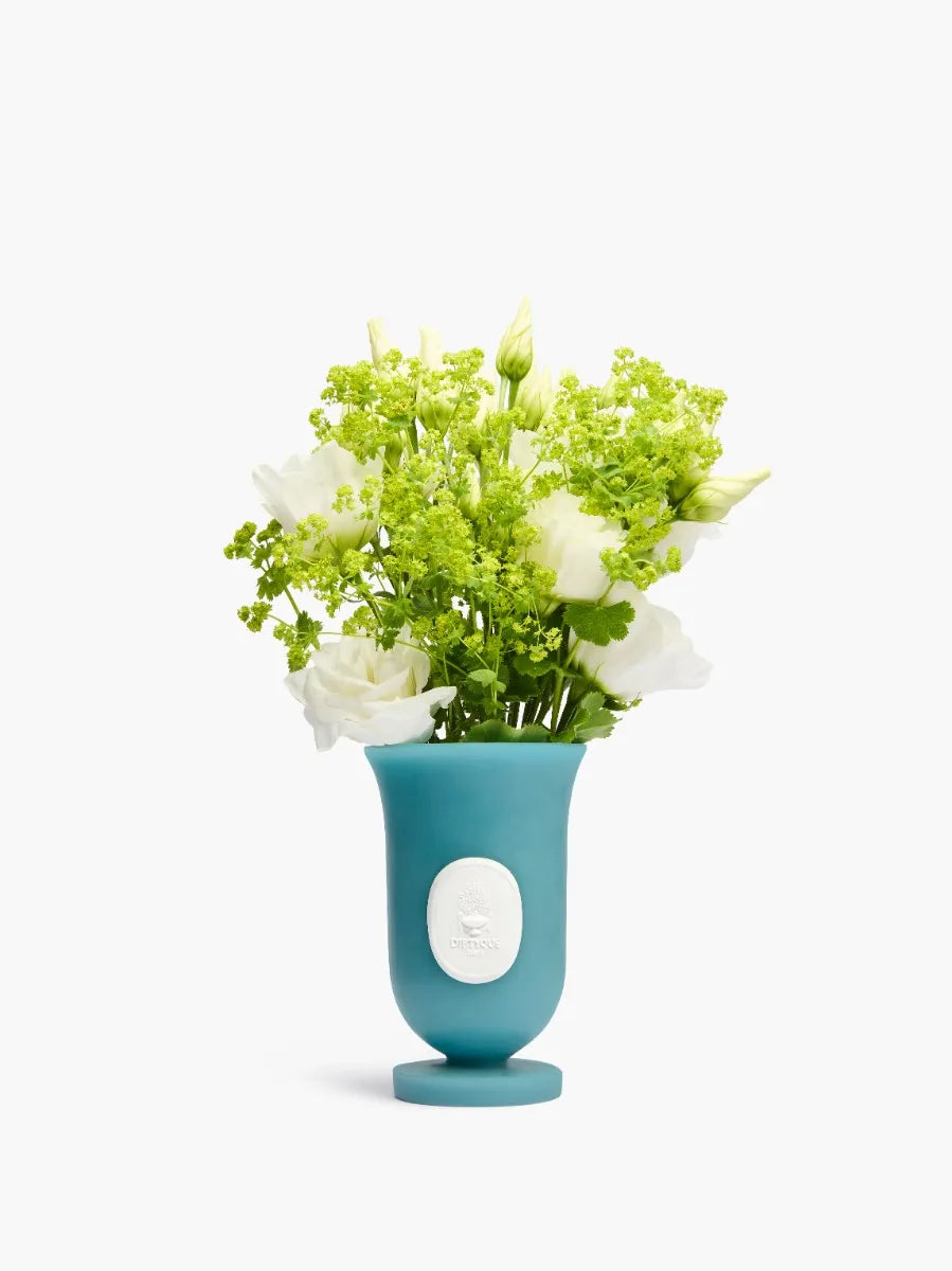 Blaue Medici-Vase Wassergarten - Kleines Modell