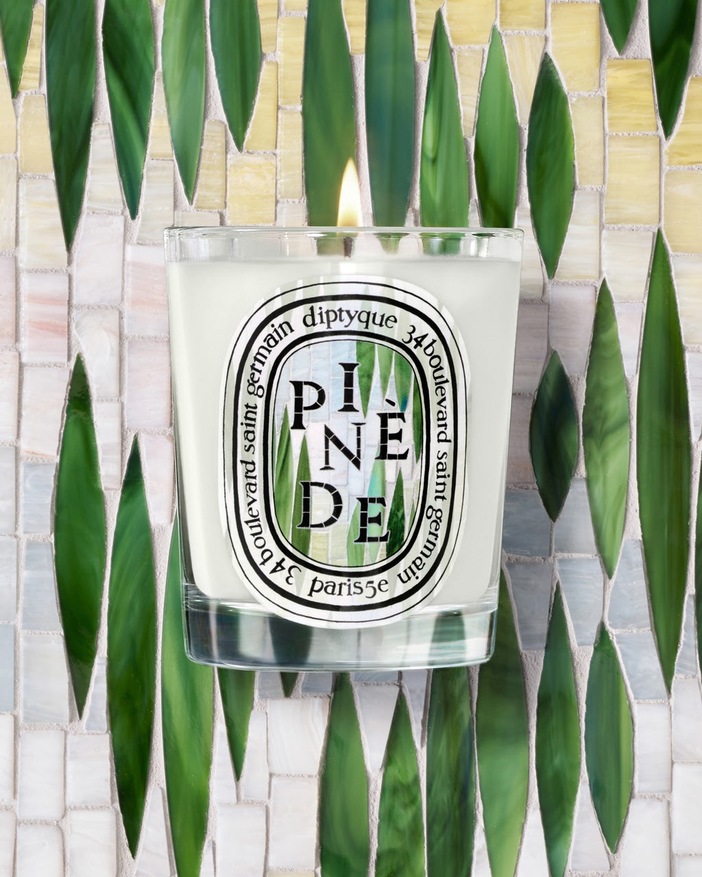 Pine Grove Green Pyramid Lid - For classic candles – Diptyque