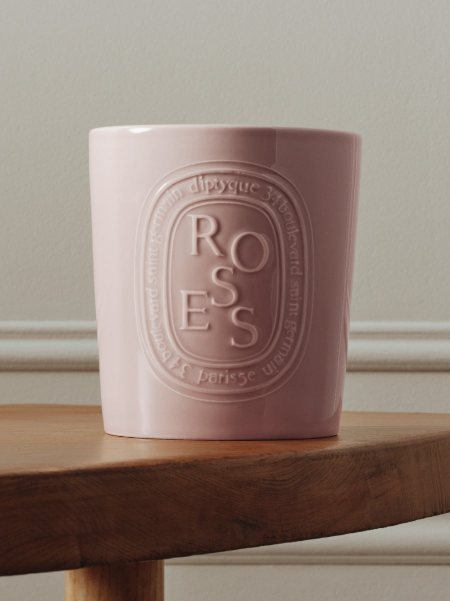 Roses - Very Large Candle