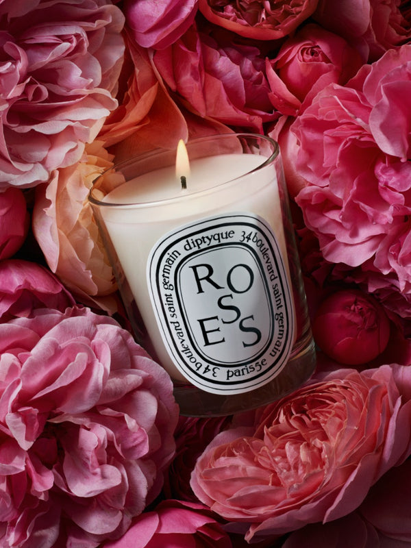 Roses - Small Candle
