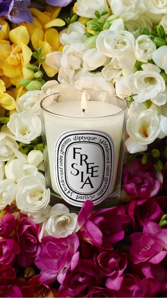 【新品未使用】Diptyque キャンドル フリージア 190g Freesia - Small Candle – Diptyque