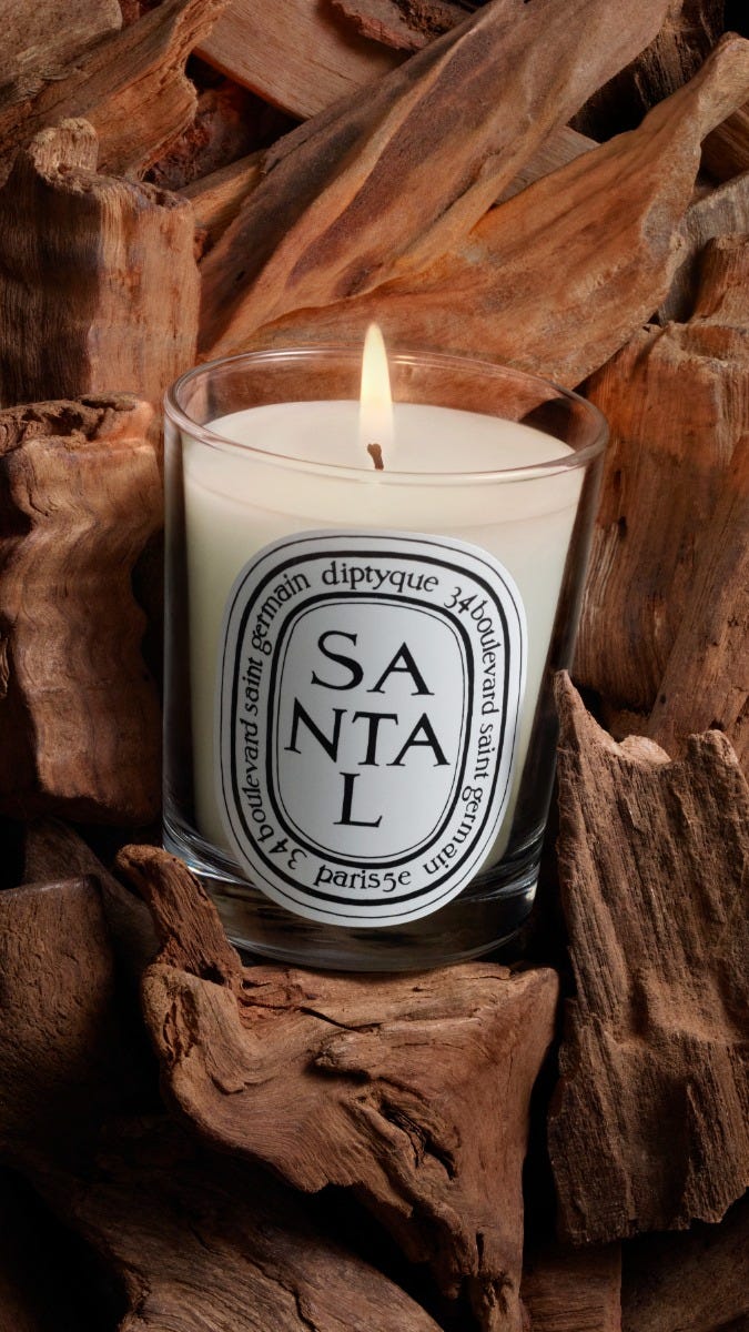 【新品】DIPTYQUE ディプティック　キャンドル　SANTAL サンタル Santal (Sandalwood) - Small Candle – Diptyque