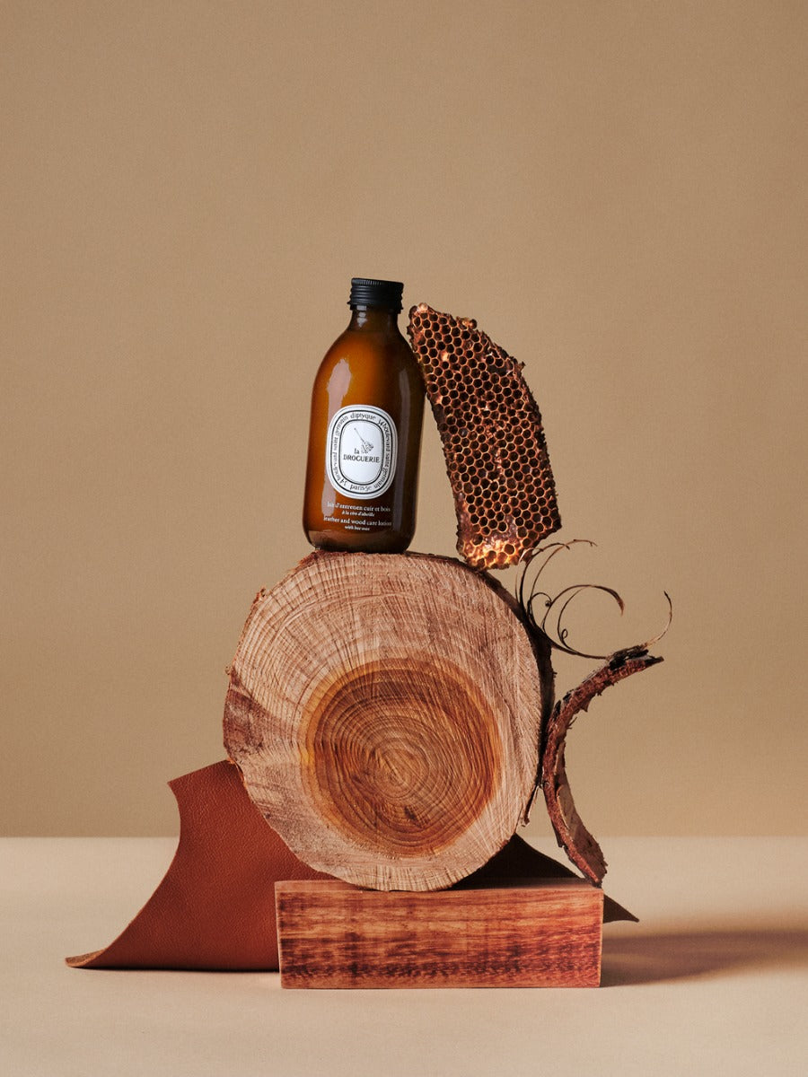 La Droguerie - Leather and wood care lotion with beeswax
