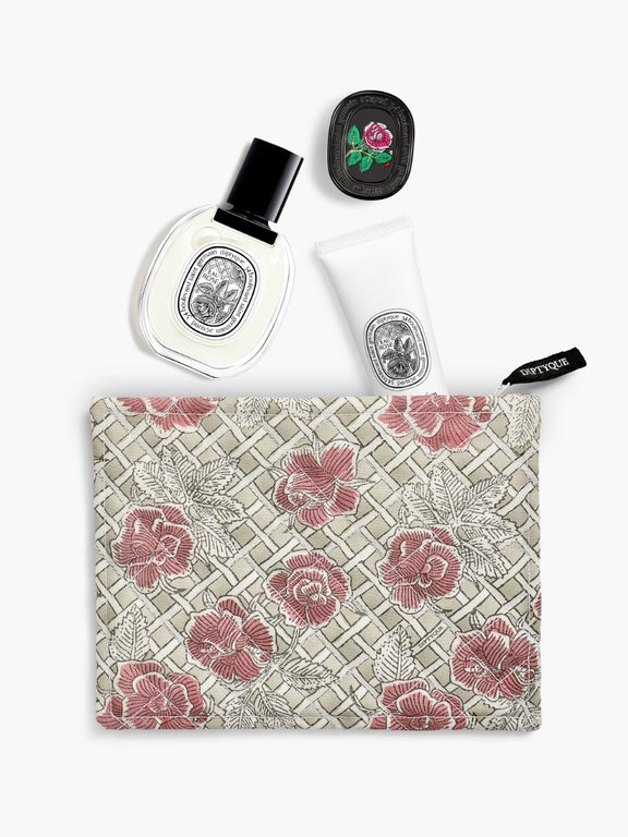 Kosmetiktasche Eau Rose - Kleines Modell