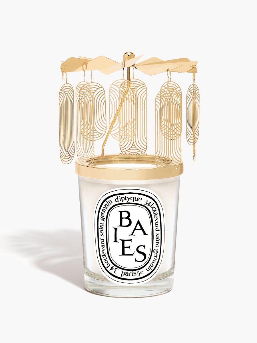 Holiday Carousel - Baies (Berries) candle set Classic