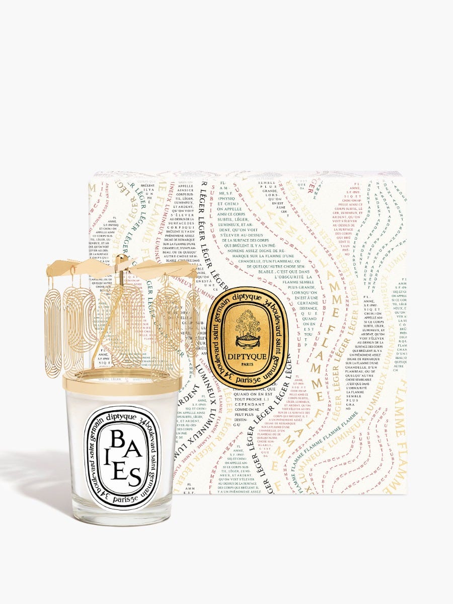 Holiday Carousel - Baies (Berries) candle set Classic | Diptyque Paris