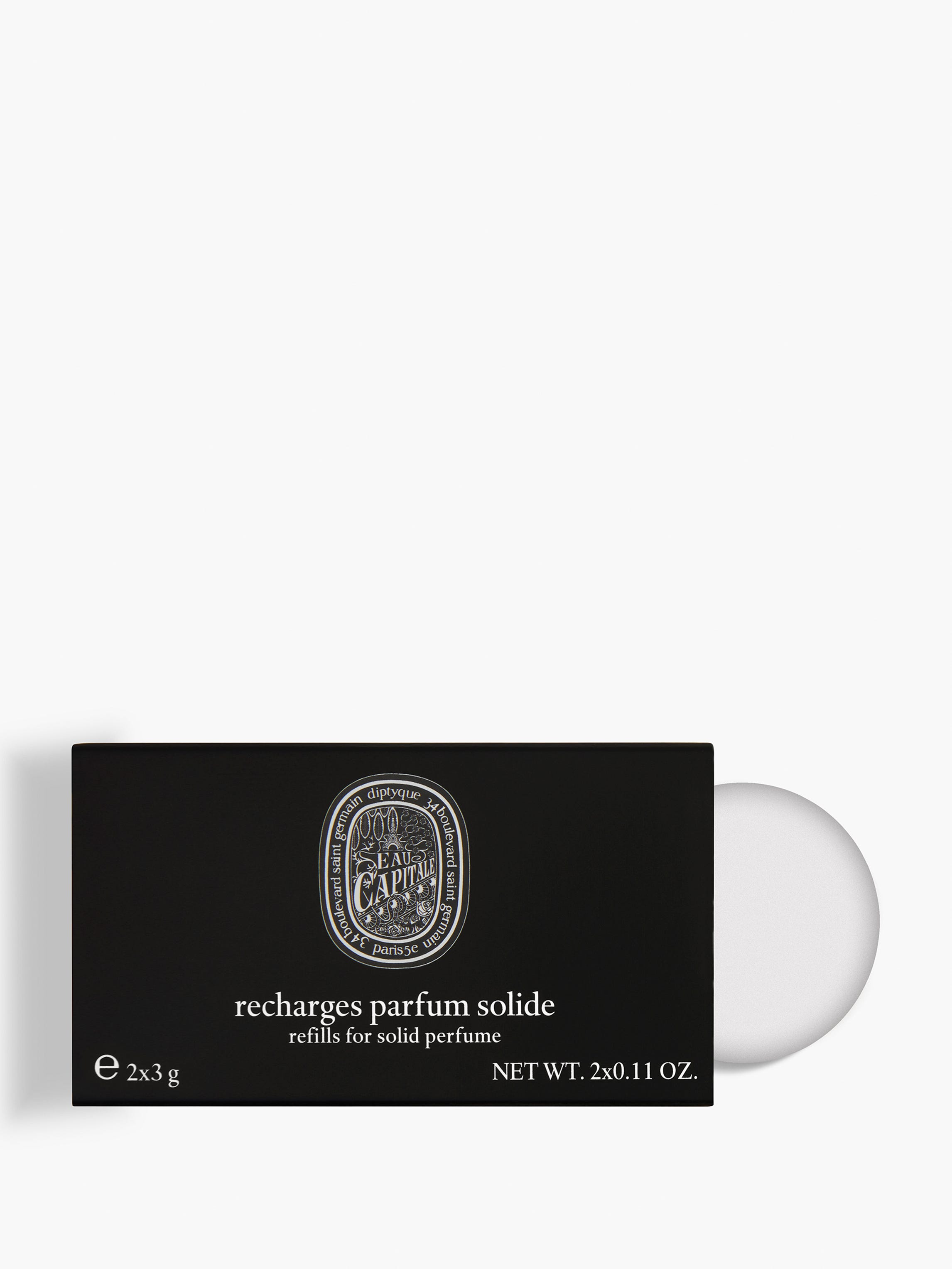 Eau Capitale refills for solid perfume 2x3g | Diptyque Paris