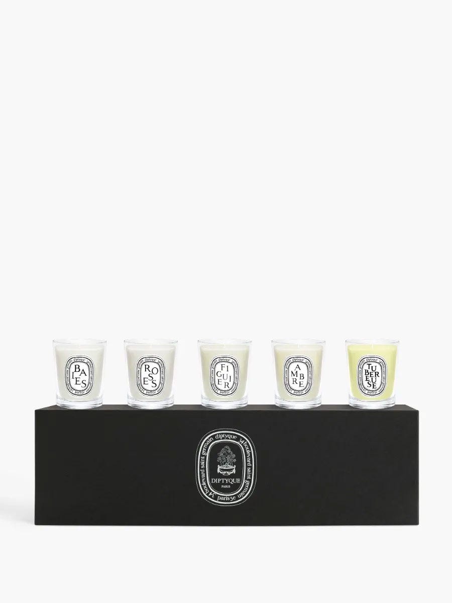 Set of 5 miniature iconic candles - Pre-composed