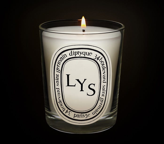 Lys (Lily) - Classic Candle