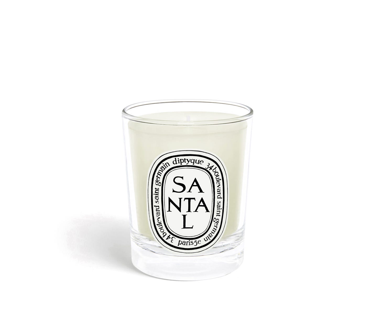 Santal Sandalwood Small candle Small Diptyque Paris